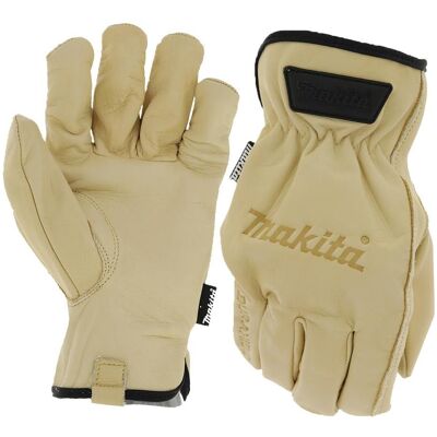 Makita, Schutzhandschuhe, Handschuhe Gr. M (8) Leder (8, M) Makita, Schutzhandschuhe, Handschuhe Gr. M (8) Leder (8, M)