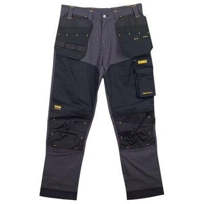 DeWalt, Arbeitshose, MEMP31360 Memphis 4-way stretch werkbroek L31 grijs /zwart - 36 (31) DeWalt, Arbeitshose, MEMP31360 Memphis 4-way stretch werkbroek L31 grijs /zwart - 36 (31)