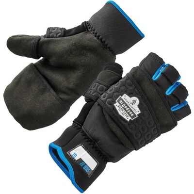 Ergodyne, Schutzhandschuhe, Thermo-Handschuh Proflex 816, 2in1 Fäustling & Halbfinger, Größe L (9) (9, L) Ergodyne, Schutzhandschuhe, Thermo-Handschuh Proflex 816, 2in1 Fäustling & Halbfinger, Größe L (9) (9, L)