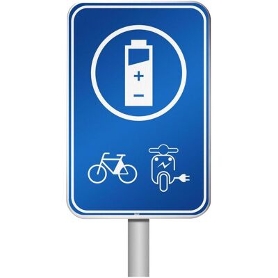 Brady, Sicherheitskennzeichnung, I/EVP18/RFLB/2.0MPL-400X600-1, Parkschild für Elektrofahrzeuge - Parkplatz für das Aufladen Brady, Sicherheitskennzeichnung, I/EVP18/RFLB/2.0MPL-400X600-1, Parkschild für Elektrofahrzeuge - Parkplatz für das Aufladen