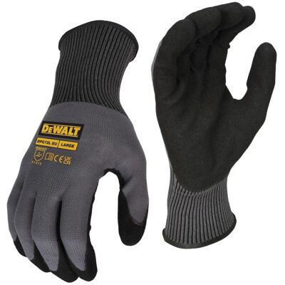 DeWalt, Schutzhandschuhe, Beschichtete, wasserdichte Arbeitshandschuhe, Grösse L/9, DURABLE GRIP (9, L) DeWalt, Schutzhandschuhe, Beschichtete, wasserdichte Arbeitshandschuhe, Grösse L/9, DURABLE GRIP (9, L)