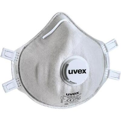 Uvex, Atemschutzmaske, Formmaske silv-Air c 2320 FFP3 (FFP3) Uvex, Atemschutzmaske, Formmaske silv-Air c 2320 FFP3 (FFP3)