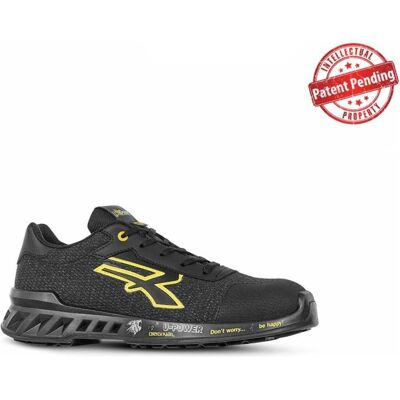 Upower, Sicherheitsschuhe, U-Power Schuhe Frank Schwarz Gelb Niedrige Nummer (S1P, 39) Upower, Sicherheitsschuhe, U-Power Schuhe Frank Schwarz Gelb Niedrige Nummer (S1P, 39)