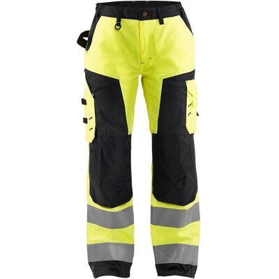 Blakläder, Arbeitshose, Damen Warnschutzhose 7155 gelb, schwarz Grösse 24 (24) Blakläder, Arbeitshose, Damen Warnschutzhose 7155 gelb, schwarz Grösse 24 (24)