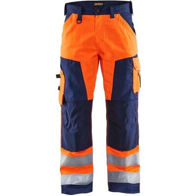 Blakläder, Arbeitshose, Herren Warnschutzhose 1566 orange, marine Grösse 32 (128) Blakläder, Arbeitshose, Herren Warnschutzhose 1566 orange, marine Grösse 32 (128)