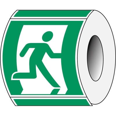Brady, Sicherheitskennzeichnung, ISO 7010 PIC E002 B-7541 ISO Sicherheitskennzeichnung - Fluchtweg (rechts) Laminierter Po Brady, Sicherheitskennzeichnung, ISO 7010 PIC E002 B-7541 ISO Sicherheitskennzeichnung - Fluchtweg (rechts) Laminierter Po
