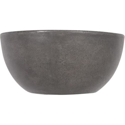Differnz, Waschbecken, ruz - Washbar Beton dunkelgrau - rund - 25 x 25 x 11,5 cm (250 mm, 250 mm) Differnz, Waschbecken, ruz - Washbar Beton dunkelgrau - rund - 25 x 25 x 11,5 cm (250 mm, 250 mm)
