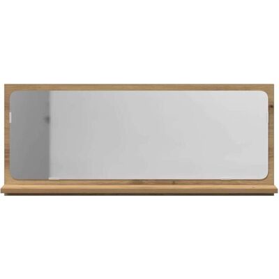 vidaXL Badezimmer Spiegel Artisan Eiche 90 x 10.5 x 37 cm Spiegel Brown vidaXL Badezimmer Spiegel Artisan Eiche 90 x 10.5 x 37 cm Spiegel Brown