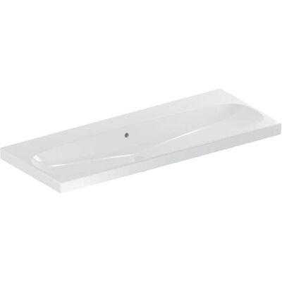 Geberit Acanto Wandwaschtisch - Keramik, Weiß, 120cm Geberit Acanto Wandwaschtisch - Keramik, Weiß, 120cm
