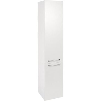Differnz, Badezimmerschrank, Somero Hoge kast Links/rechts hoogglans wit Differnz, Badezimmerschrank, Somero Hoge kast Links/rechts hoogglans wit