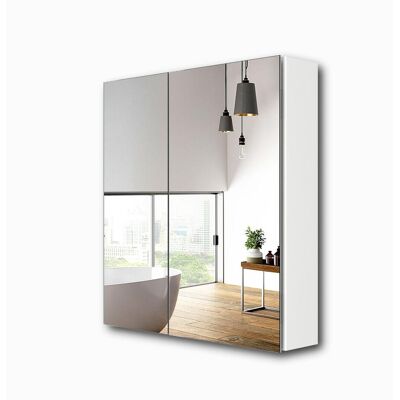 Emke, Spiegelschrank, Spiegelschrank (60 x 14.50 x 65 cm) Emke, Spiegelschrank, Spiegelschrank (60 x 14.50 x 65 cm)