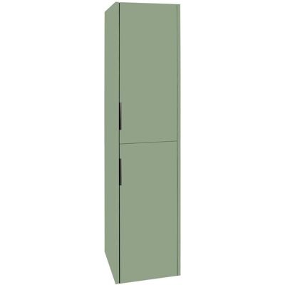 Differnz, Badezimmerschrank, Bolo hoge kast 35x160x35cm FSC MFC board / hout Groen mat (35 x 35 x 160 cm) Differnz, Badezimmerschrank, Bolo hoge kast 35x160x35cm FSC MFC board / hout Groen mat (35 x 35 x 160 cm)
