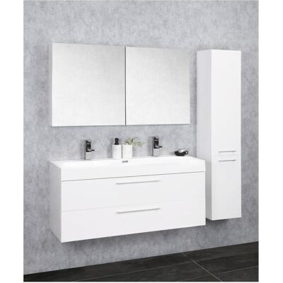 Differnz, Spiegelschrank, Somero Spiegelkast FSC 100 cm hoogglans wit Differnz, Spiegelschrank, Somero Spiegelkast FSC 100 cm hoogglans wit