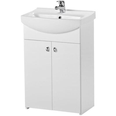 Cersanit, Waschbecken, Washbasin Cersania 50 + Cabinet Bianco (316 mm, 460 mm) Cersanit, Waschbecken, Washbasin Cersania 50 + Cabinet Bianco (316 mm, 460 mm)