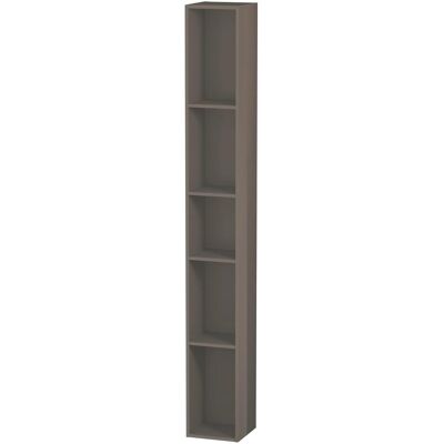 Duravit L-Cube Wandregal - 5 Fächer - Hochglanz Grau Duravit L-Cube Wandregal - 5 Fächer - Hochglanz Grau