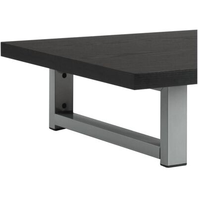vidaXL 2-tlg. Badmöbel-Set - Schwarz - 60cm Wandregal & Keramikwaschbecken vidaXL 2-tlg. Badmöbel-Set - Schwarz - 60cm Wandregal & Keramikwaschbecken