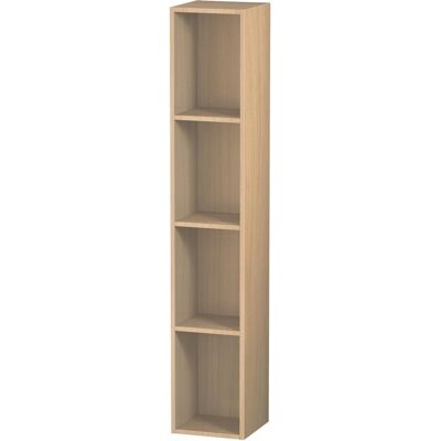 Duravit L-Cube Regalelement - Mediterrane Eiche - 4 Fächer Duravit L-Cube Regalelement - Mediterrane Eiche - 4 Fächer