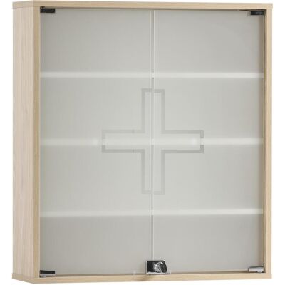 SCHILDMEYER Wido Medizinischer Schrank - FSC Holz, 2 Glastüren SCHILDMEYER Wido Medizinischer Schrank - FSC Holz, 2 Glastüren