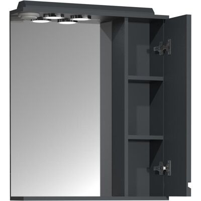 VCM, Spiegelschrank, Badspiegel Wandspiegel Breite 60 cm Hängespiegel Spiegelschrank Badezimmer Drehtür grifflos (60 x 14 x 71 cm) VCM, Spiegelschrank, Badspiegel Wandspiegel Breite 60 cm Hängespiegel Spiegelschrank Badezimmer Drehtür grifflos (60 x 14 x 71 cm)