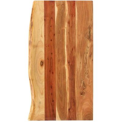 vidaXL Solide Akazienholz BadezimmerWaschtischplatte Holztisch Waschbeckenplatte - Badezimmer Waschtischplatte vidaXL Solide Akazienholz BadezimmerWaschtischplatte Holztisch Waschbeckenplatte - Badezimmer Waschtischplatte