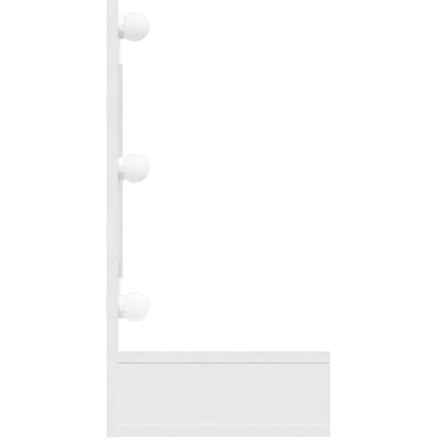 vidaXL Weiß Wandmontiertes LED-Badezimmer Unterschrank vidaXL Weiß Wandmontiertes LED-Badezimmer Unterschrank