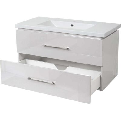 MCW, Waschbeckenunterschrank, D16-90 (91.50 x 46 x 54 cm) MCW, Waschbeckenunterschrank, D16-90 (91.50 x 46 x 54 cm)