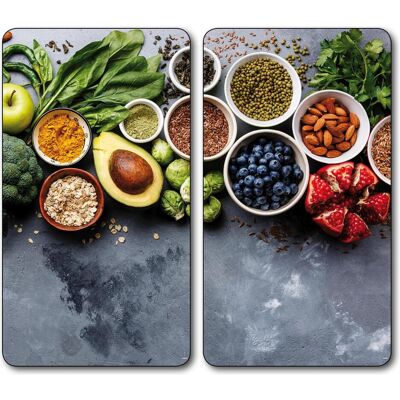 Kesper GLASSCHNEIDEPLATTE 2PACK 52X30X0,8CM, Herdabdeckung, Mehrfarbig Kesper GLASSCHNEIDEPLATTE 2PACK 52X30X0,8CM, Herdabdeckung, Mehrfarbig