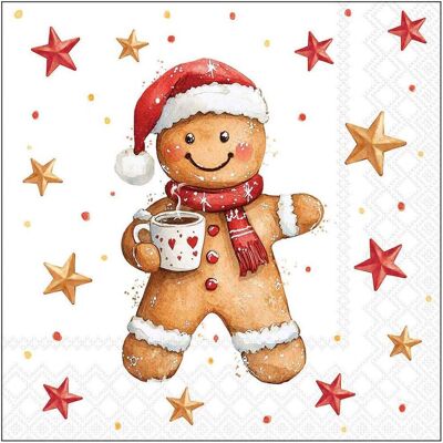 Ambiente, Servietten, Serviette Lebkuchen und Kakao (20 Stk., 33 x 33 cm) Ambiente, Servietten, Serviette Lebkuchen und Kakao (20 Stk., 33 x 33 cm)