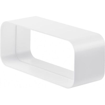 Franke Naber Flachrohrverbinder, Dunstabzugshaube Zubehör, Weiss Franke Naber Flachrohrverbinder, Dunstabzugshaube Zubehör, Weiss
