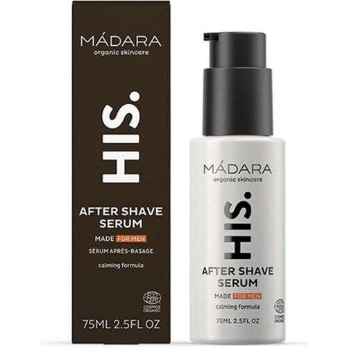 Madara, Aftershave, MDARA - HIS Aftershave Serum. (After Shave Serum) 75 ml (Aftershave Sprühpumpe, 75 ml)