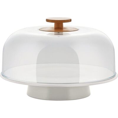 Alessi Serviergeschirr, Tortenplatte MATTINA rot Alessi Serviergeschirr, Tortenplatte MATTINA rot