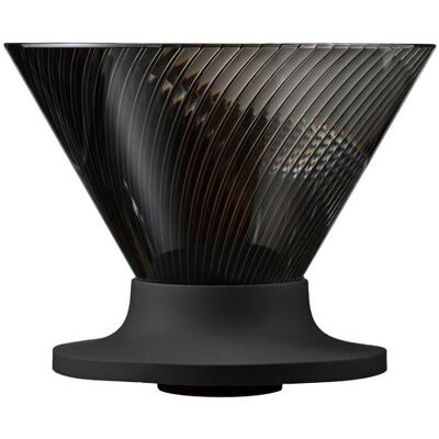 Hario - tritanowy drip NEO V60-02 - czarny, Kaffeebereiter, Schwarz Hario - tritanowy drip NEO V60-02 - czarny, Kaffeebereiter, Schwarz