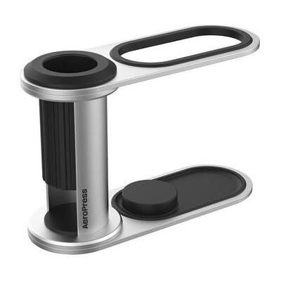 Aeropress Organizer aus Metall, Zubehör Kaffeemaschinen, Silber Aeropress Organizer aus Metall, Zubehör Kaffeemaschinen, Silber