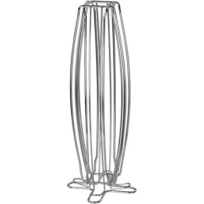 Xavax Kapselhalter/-ständer Kaffee-Kapselständer "Torre" für Nespresso, 40 Kap, Zubehör Kaffeemaschinen, Silber Xavax Kapselhalter/-ständer Kaffee-Kapselständer "Torre" für Nespresso, 40 Kap, Zubehör Kaffeemaschinen, Silber
