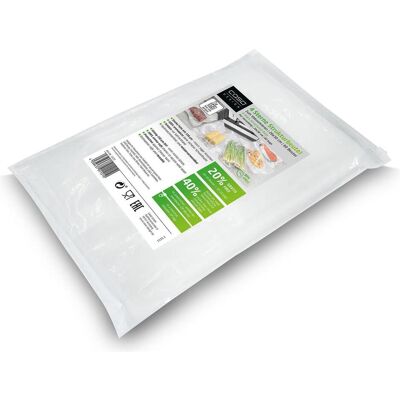 Caso Accessories and filters 4 Stars Structured Bags 20x30 cm 60 pcs, Lebensmittelverpackung, Transparent Caso Accessories and filters 4 Stars Structured Bags 20x30 cm 60 pcs, Lebensmittelverpackung, Transparent