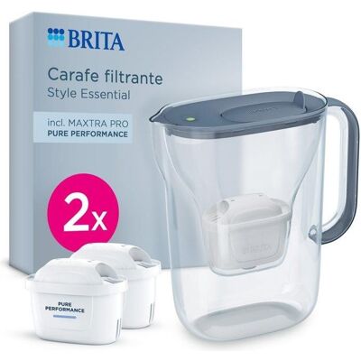 Brita Filter-Karaffe Blau, Wasserfilterkanne, Blau Brita Filter-Karaffe Blau, Wasserfilterkanne, Blau