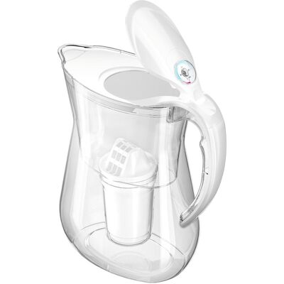 Aquaphor Dzbanek filtrujący Lyon biały, Zubehör Kaffeemaschinen, Transparent, Weiss Aquaphor Dzbanek filtrujący Lyon biały, Zubehör Kaffeemaschinen, Transparent, Weiss