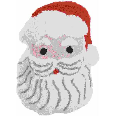 Rico Design Punch Needle Packung, Weihnachtsmann, Handarbeitsset Rico Design Punch Needle Packung, Weihnachtsmann, Handarbeitsset