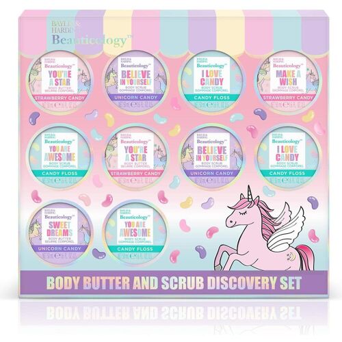 Baylis & Harding, Beauty Geschenkset, Einhorn Körperpflege Geschenkset 10 Stück (Körperpflegeset)