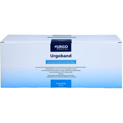 Urgo, Verbandsmaterial, Urgoband Kurzzug 5mx8cm Lo Urgo, Verbandsmaterial, Urgoband Kurzzug 5mx8cm Lo