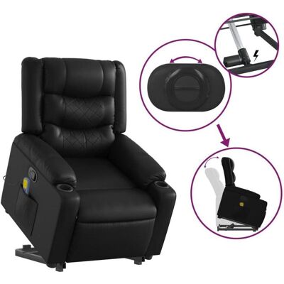 vidaXL Elektrischer Massage-Sessel - Verstellbar & Hebefunktion vidaXL Elektrischer Massage-Sessel - Verstellbar & Hebefunktion