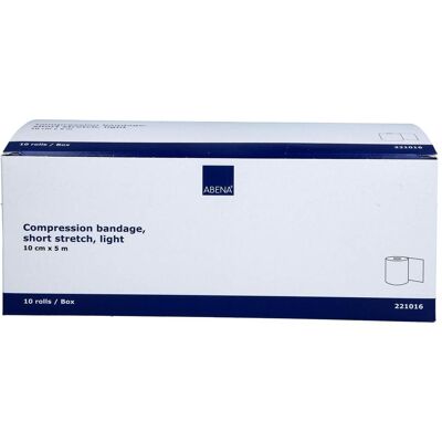 Abena, Verbandsmaterial, Kompressionsb Kurzz5mx10cm Abena, Verbandsmaterial, Kompressionsb Kurzz5mx10cm