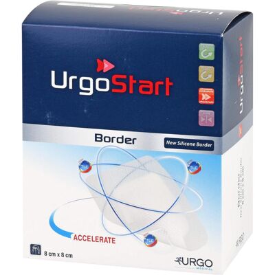 Urgo GmbH Urgostart Border 8x8 cm Schaumstoffwundverband - Wound Dressing Urgo GmbH Urgostart Border 8x8 cm Schaumstoffwundverband - Wound Dressing