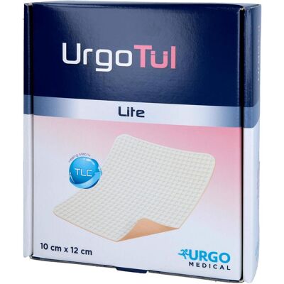 Urgo, Verbandsmaterial, URGOTUEL LITE 10X12CM Urgo, Verbandsmaterial, URGOTUEL LITE 10X12CM