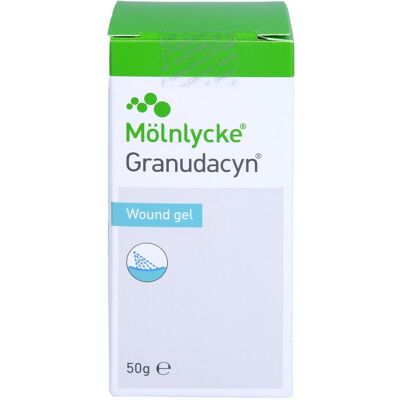 Mölnlycke, Wundversorgung, Granudacyn Wundgel, 50 g VER (Gel) Mölnlycke, Wundversorgung, Granudacyn Wundgel, 50 g VER (Gel)