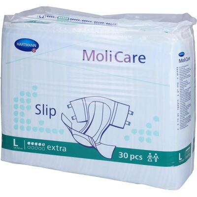 Hartmann, Inkontinenzhygiene, MoliCare Slip extra 5 Tropfen (30x, Large) Hartmann, Inkontinenzhygiene, MoliCare Slip extra 5 Tropfen (30x, Large)