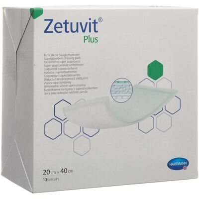Paul Hartmann AG Zetuvit Plus extrastarke - Sterile Absorbent Pad Paul Hartmann AG Zetuvit Plus extrastarke - Sterile Absorbent Pad