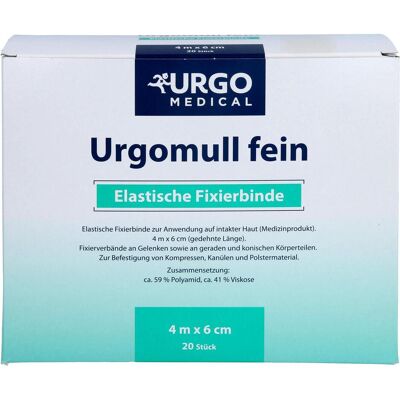 Urgo, Verbandsmaterial, Urgomull Fein 4mx6cm Urgo, Verbandsmaterial, Urgomull Fein 4mx6cm