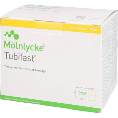 Mölnlycke, Verbandsmaterial, Schlauchbandage gelb Mölnlycke, Verbandsmaterial, Schlauchbandage gelb