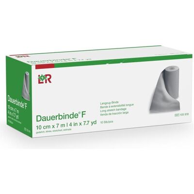 Lohmann & Rauscher, Verbandsmaterial, Dauerbinde F 10cmx7m Lohmann & Rauscher, Verbandsmaterial, Dauerbinde F 10cmx7m
